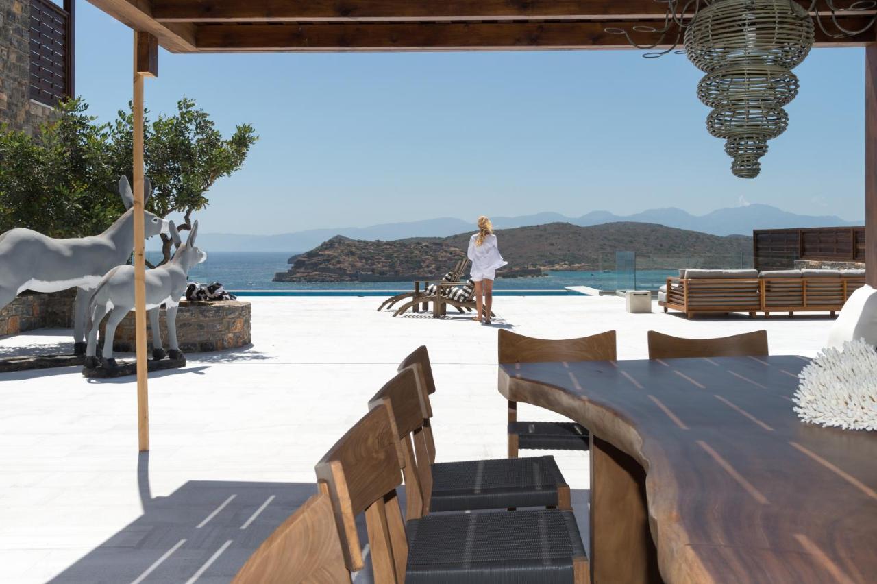 Villa Dimitra By Elounda Island View Villas Esterno foto