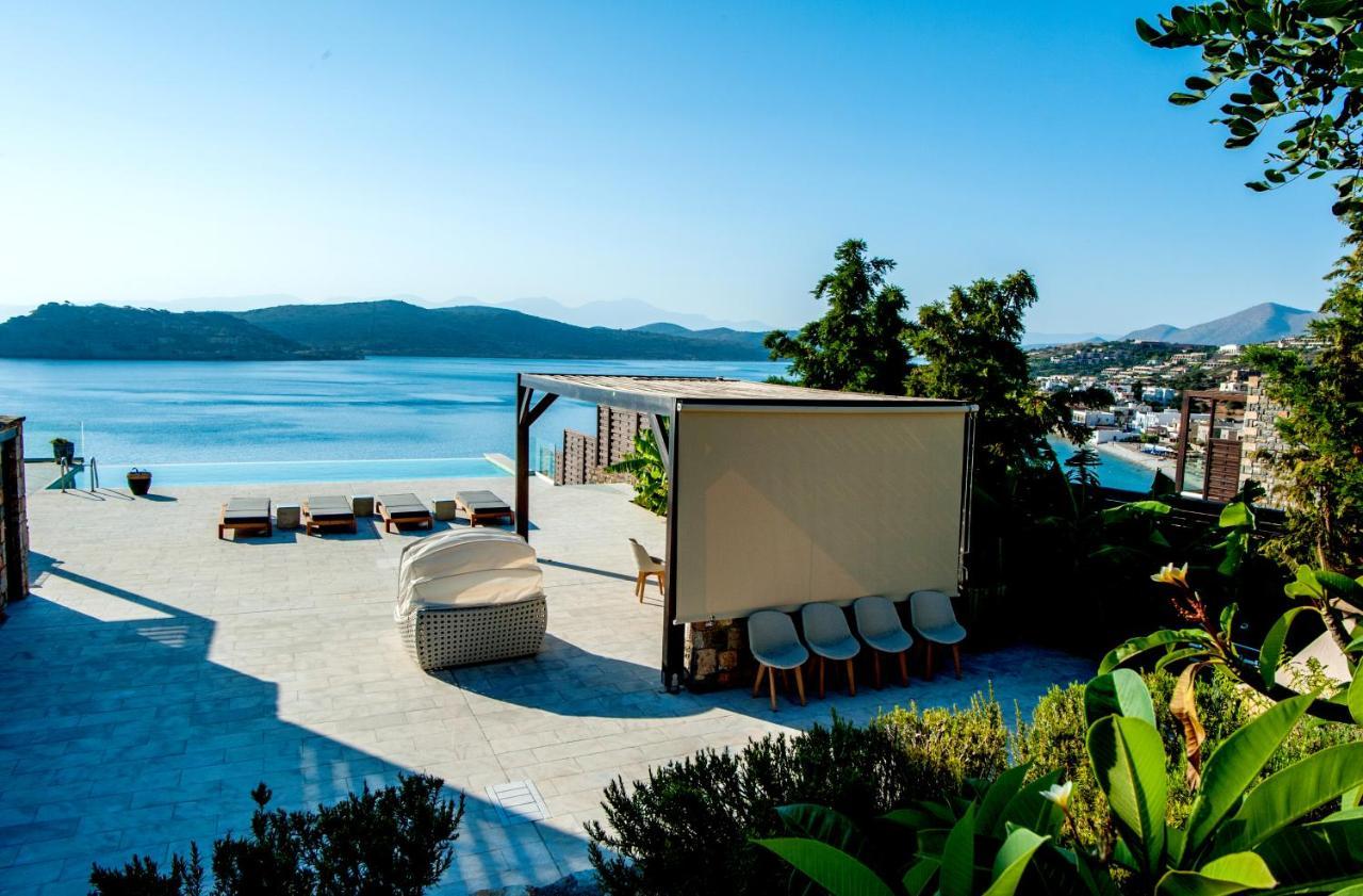 Villa Dimitra By Elounda Island View Villas Esterno foto