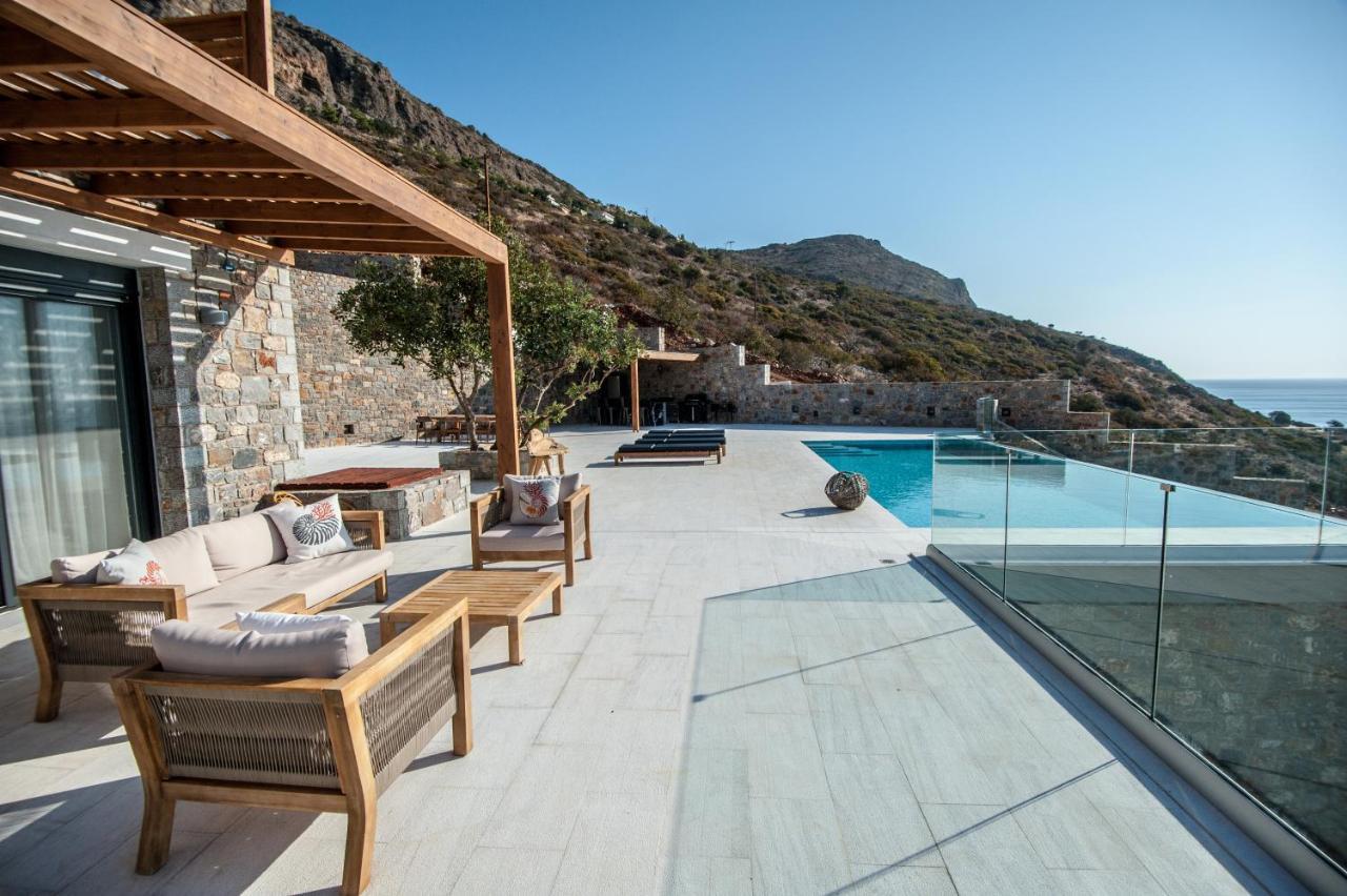 Villa Dimitra By Elounda Island View Villas Esterno foto