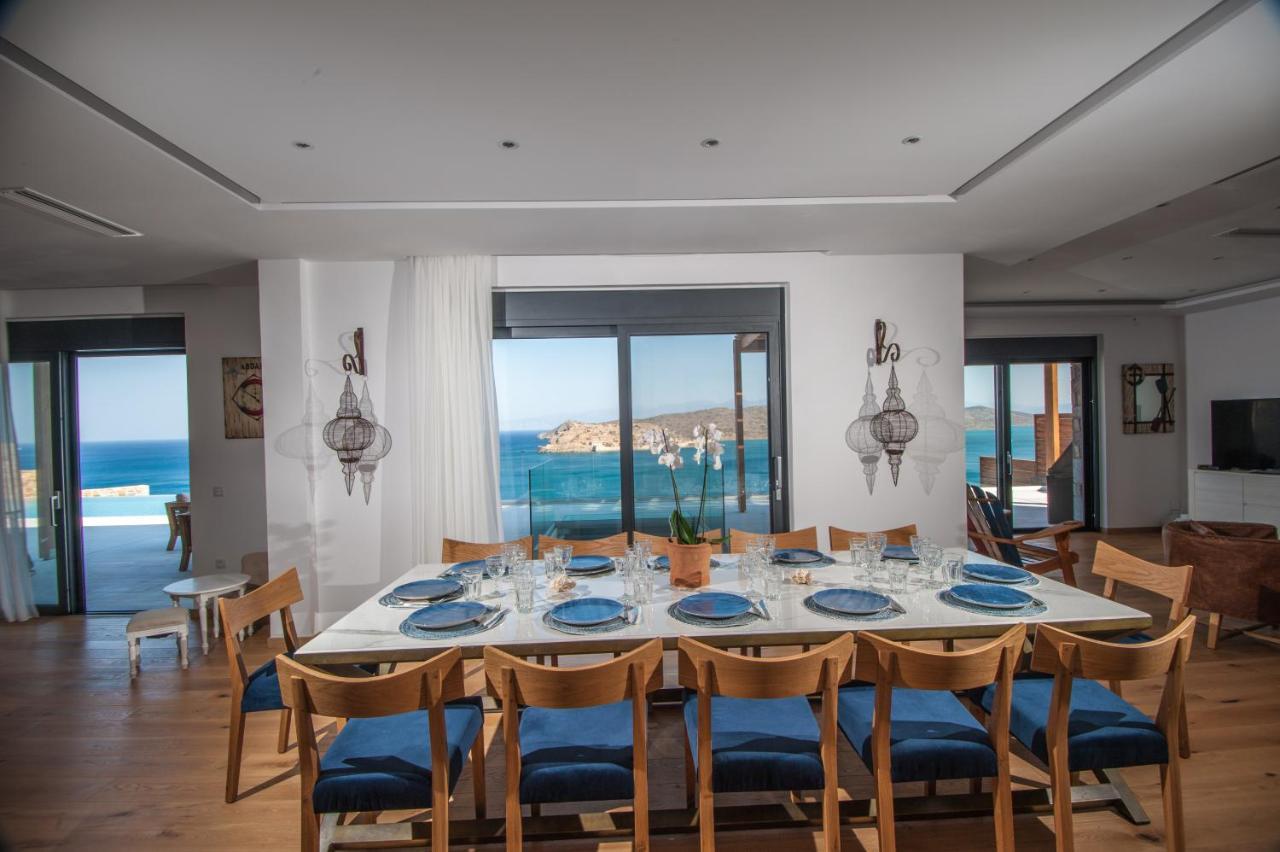 Villa Dimitra By Elounda Island View Villas Esterno foto