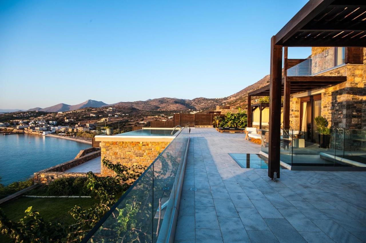 Villa Dimitra By Elounda Island View Villas Esterno foto