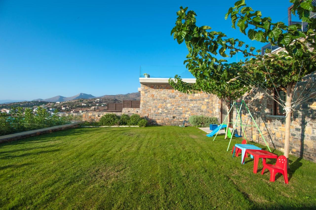 Villa Dimitra By Elounda Island View Villas Esterno foto