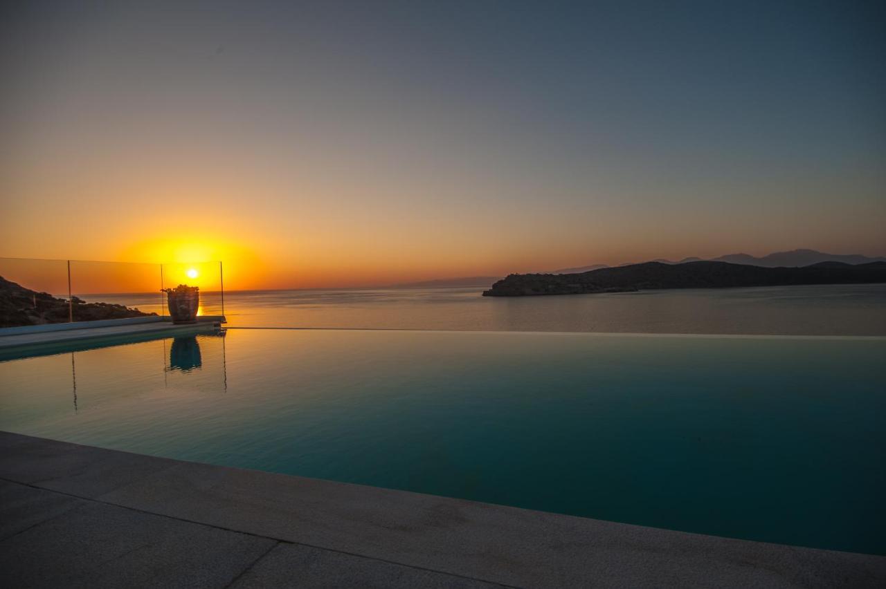 Villa Dimitra By Elounda Island View Villas Esterno foto